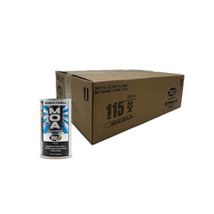 Motor God BG MOA can pour spout detail demonstrating controlled pouring to avoid spills