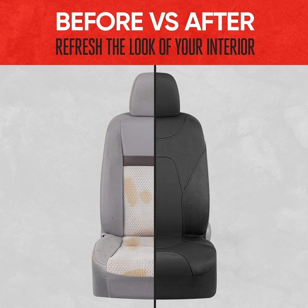Motor Trend scale image with ruler showing fit and front seat coverage dimensions