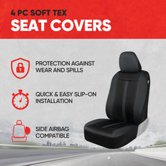 Motor Trend close-up of fabric texture highlighting durability and soft comfort