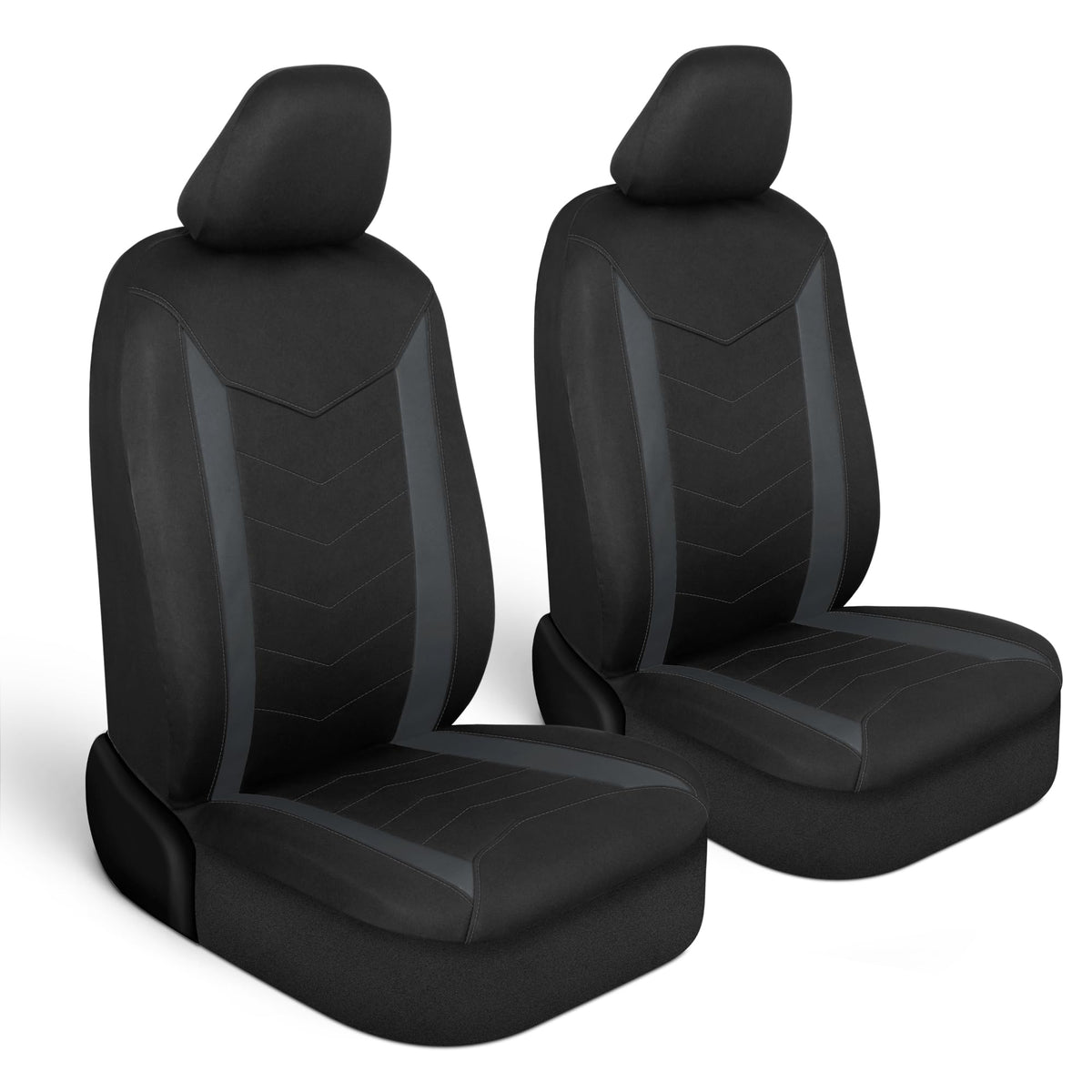Motor Trend front seat cover full view showing protection and style