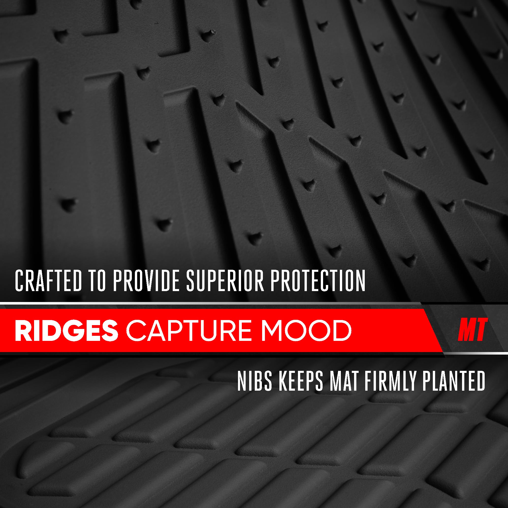 Motor Trend lifestyle outdoor mess protection demonstrating easy cleanup after muddy trip