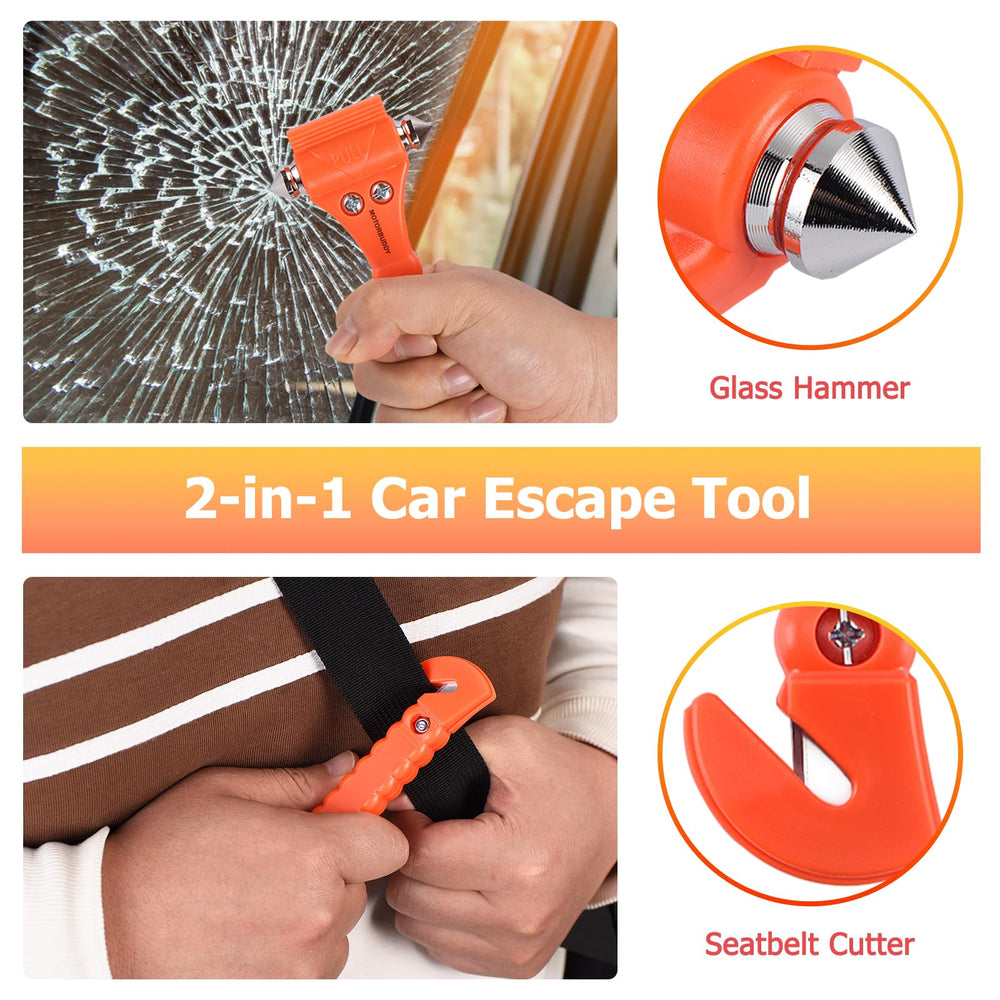 MOTORBUDDY textured anti-slip handle for secure one-handed emergency control
