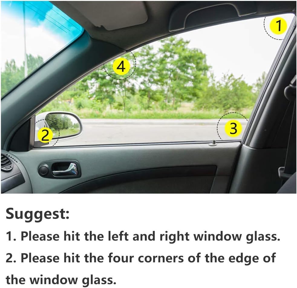 MOTORBUDDY used at roadside in daylight illustrating quick escape tool in an emergency