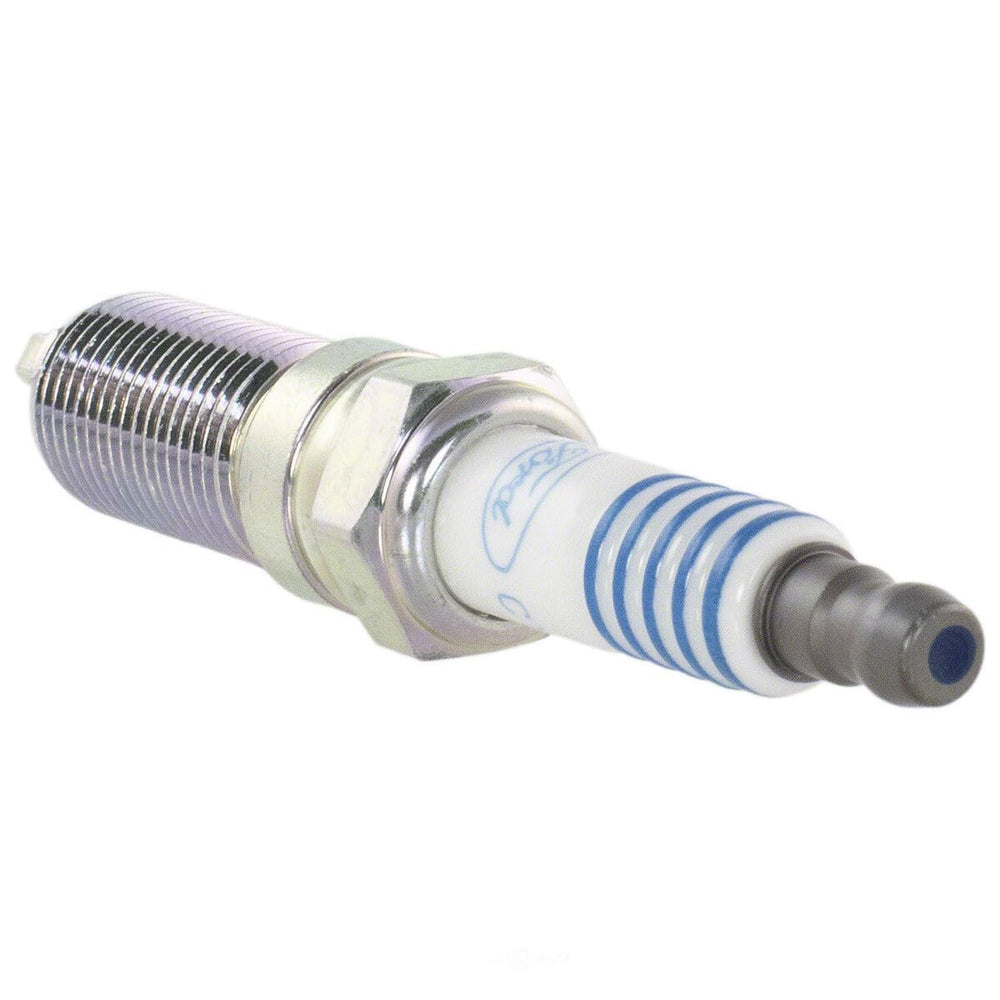 Motorcraft SP-535 plug close-up highlighting electrode and durable construction for reliable ignition