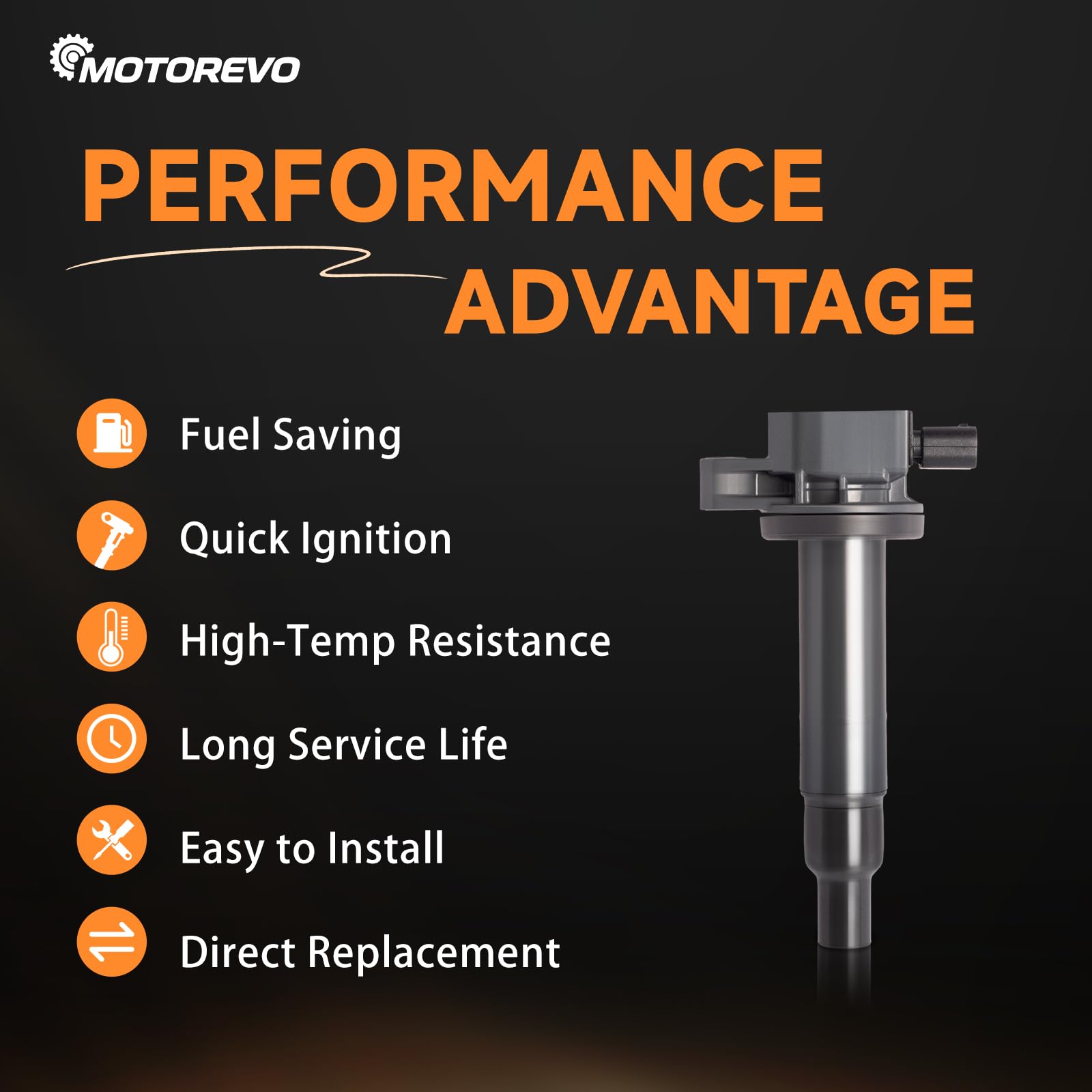 Motorevo sealed waterproof housing close-up protecting coils from moisture