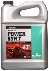 Motorex front label on 4L bottle showing product name and viscosity benefits