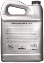 Motorex pouring close-up illustrating smooth flow and easy refilling benefit