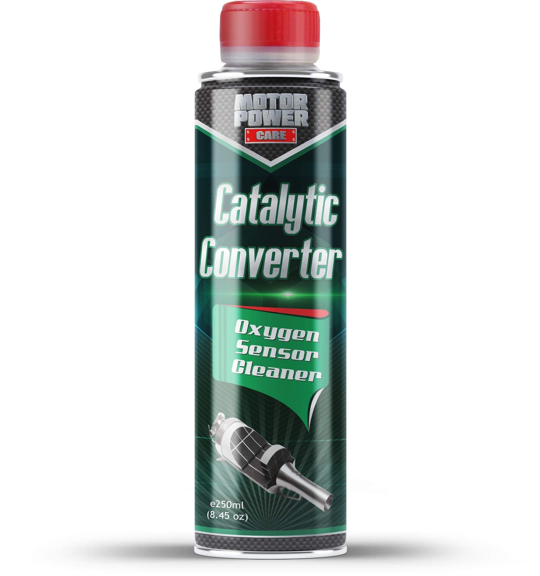 MotorPower Care after treatment with a vehicle on a road, showing improved emissions potential