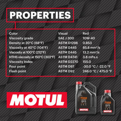 Motul 7100 pouring into motorcycle filler showing easy application and protection