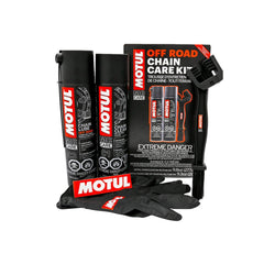 Motul front packaging showing kit contents and convenience for fast maintenance