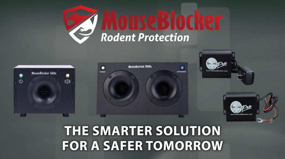 MouseBlocker packaging and instruction sheet showing easy install guidance