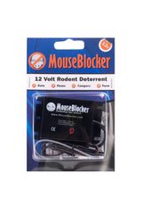 MouseBlocker beside deck of cards for size comparison highlighting compact design