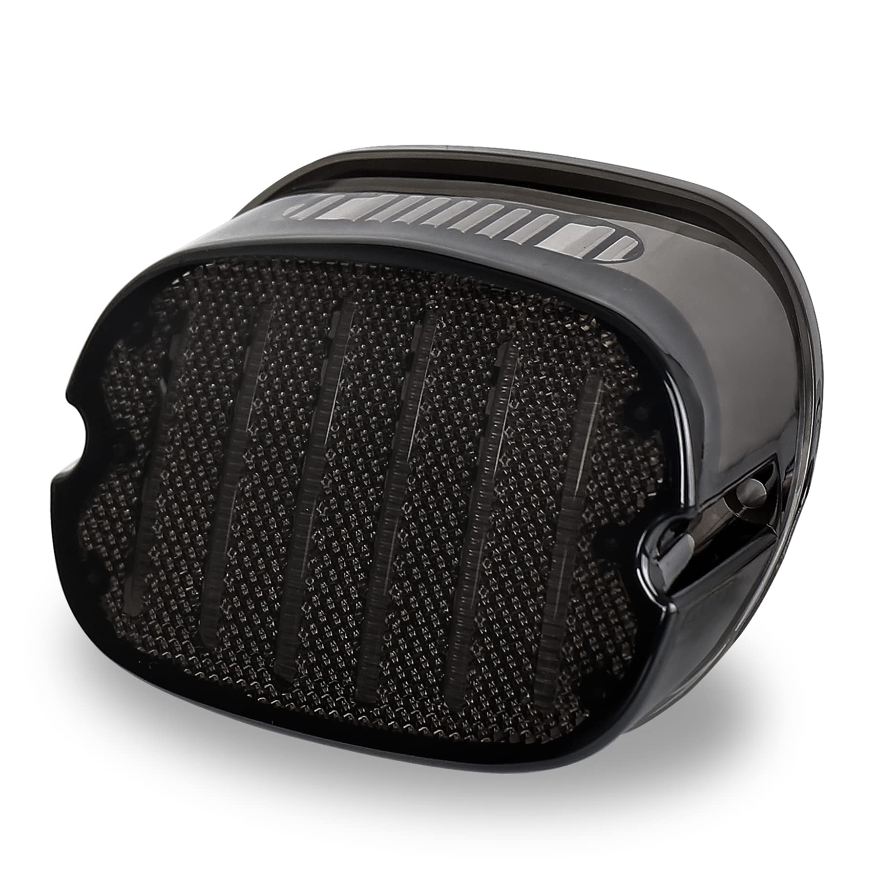 MOVOTOR front view of tail light showing modern smoked design and brighter visibility