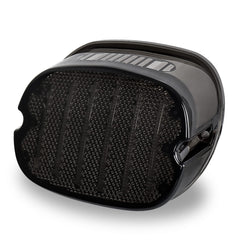 MOVOTOR front view of tail light showing modern smoked design and brighter visibility