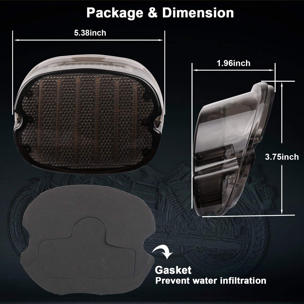 MOVOTOR tail light beside a coin for scale showing compact, low-profile dimensions