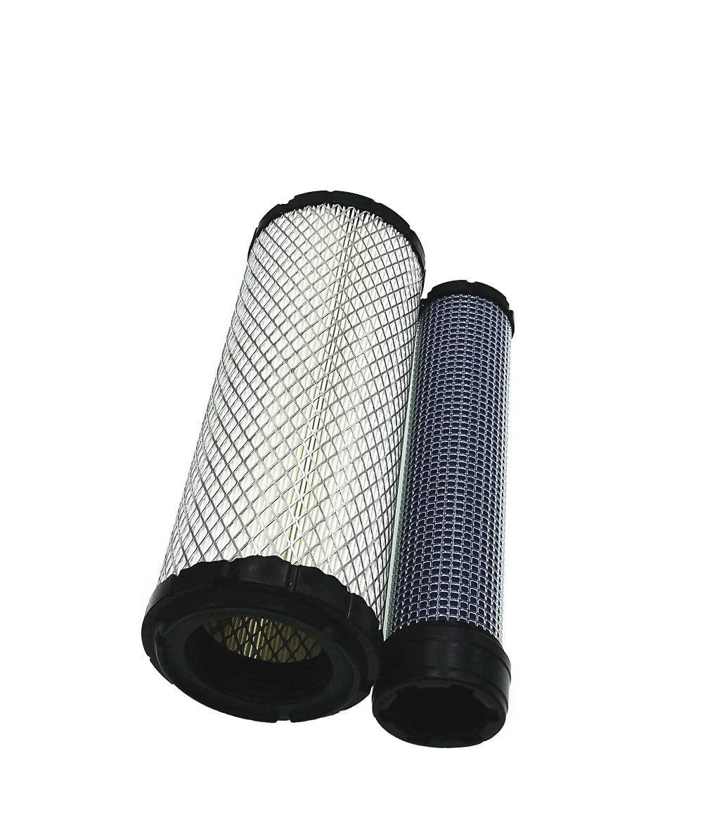 MOWFILL outer filter front view showing fit and durable frame benefit