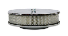 Mr. G Gasket chrome front view showing polished top and show finish benefit