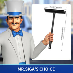 MR.SIGA close-up of netted sponge texture for effective grit-lifting and gentle cleaning