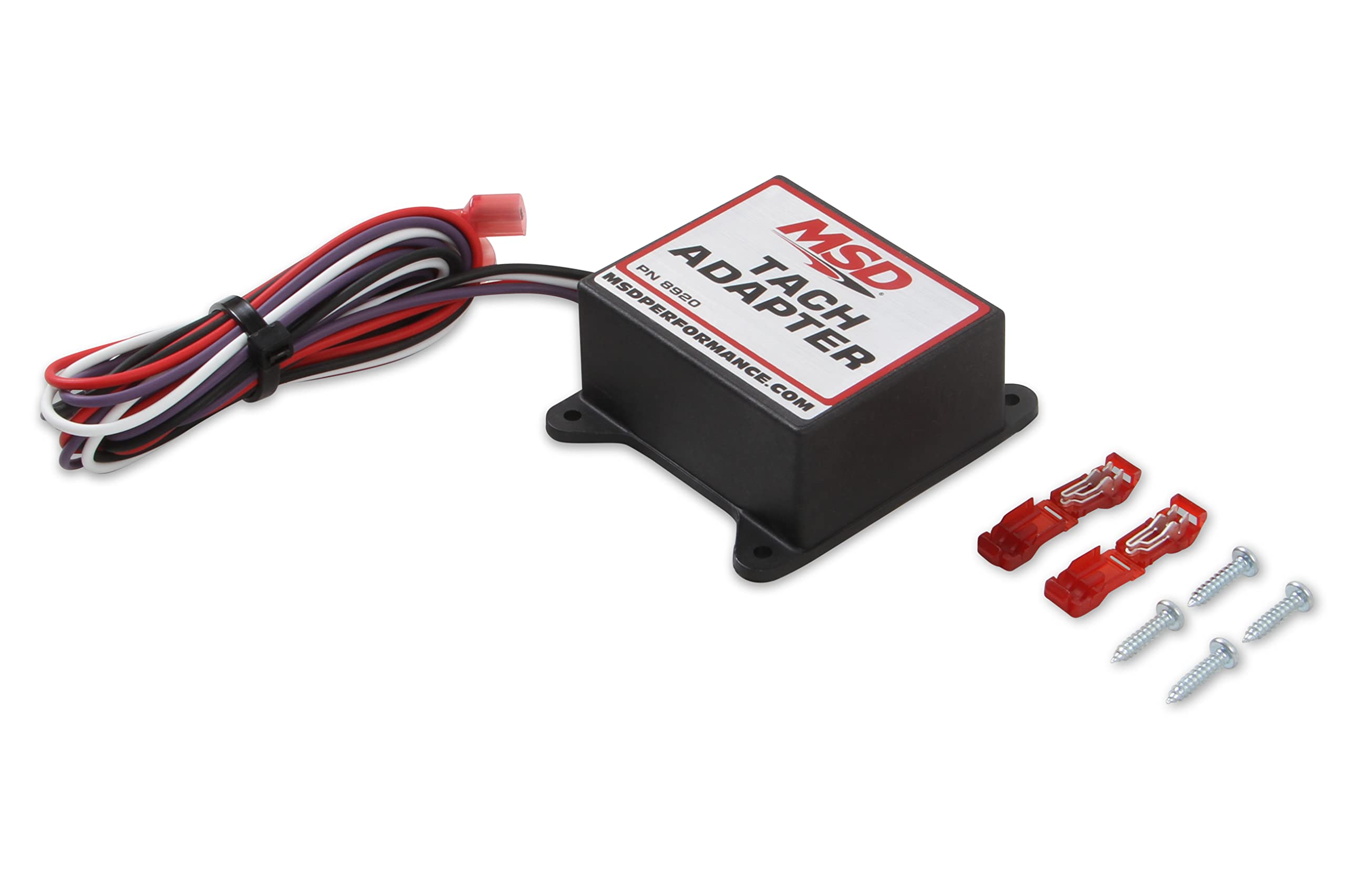 MSD 8920 mounted under hood near distributor showing secure placement and reduced interference