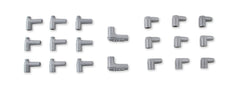 MSD boot connection detail showing multi-angle boots for improved clearance