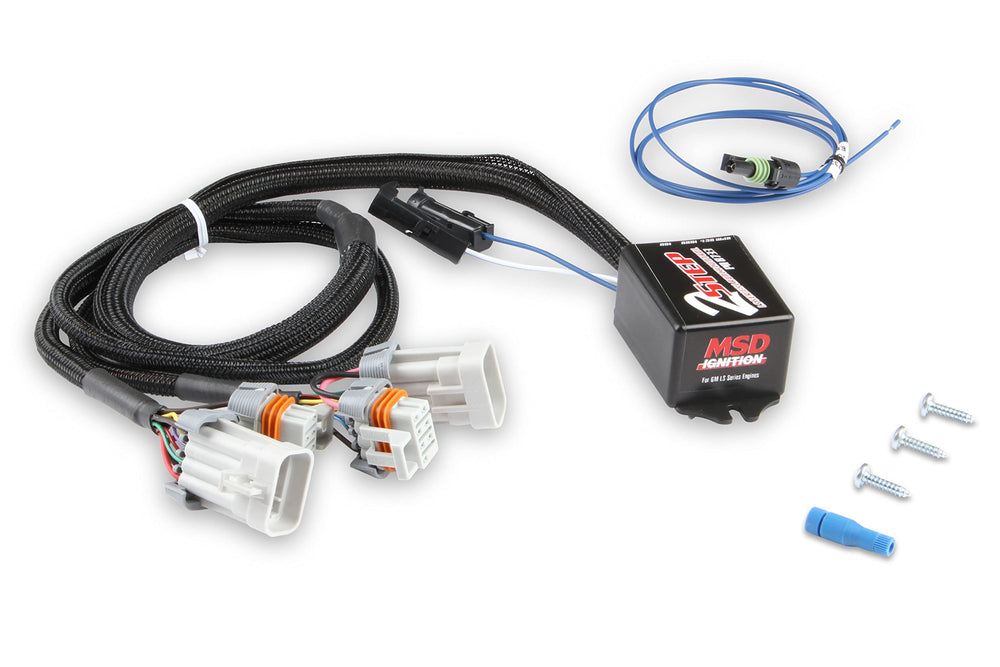 MSD 8733 connector detail enabling easy factory coil integration