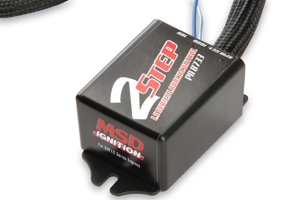 MSD Ignition 8733 front view showing compact launch control benefits
