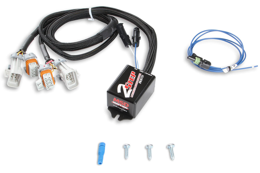 MSD Ignition closeup of wiring harness for quick coil hookups