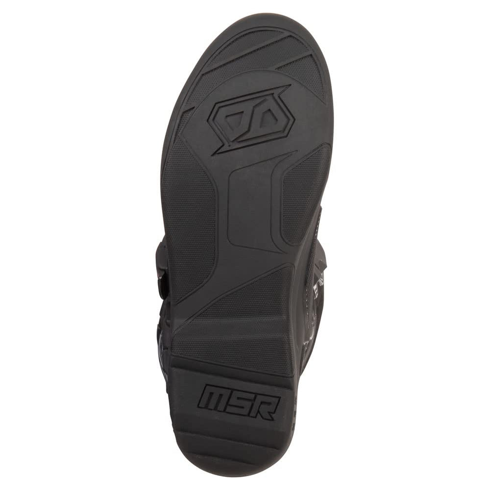 MSR youth M3X flex panel and ankle padding improving movement comfort
