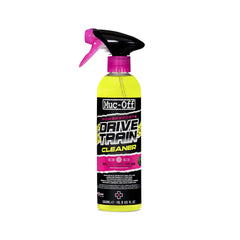 Muc-Off front bottle view showing label and volume for quick identification and storage benefit