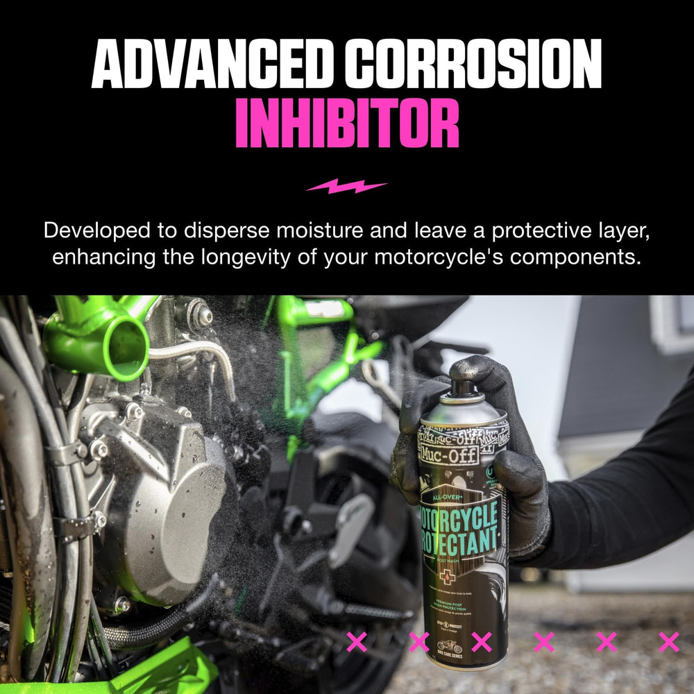 Close-up of Muc-Off spray nozzle for precise application and control benefit