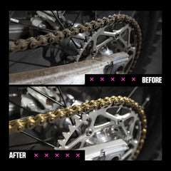 Muc-Off rubberised impact zone protecting paint and components