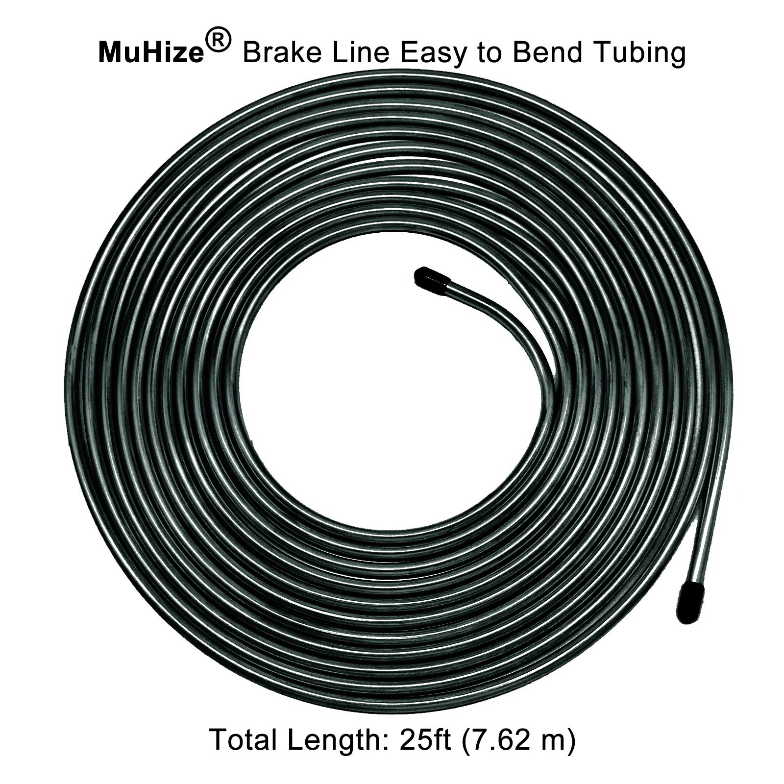 MuHize set of 16 inverted tube nuts arranged to show included sizes benefit
