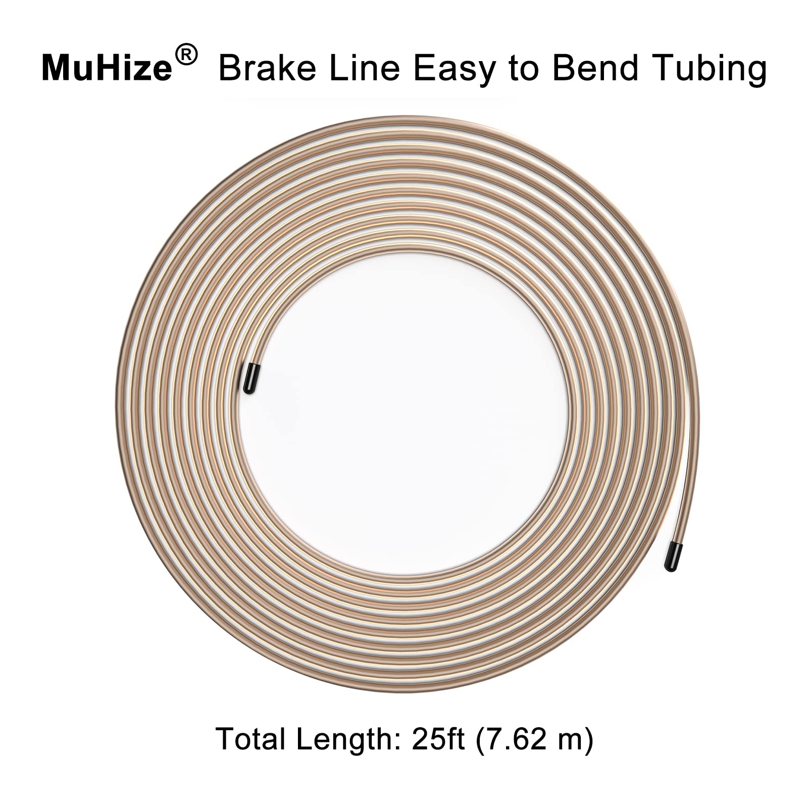 MuHize tubing installed in engine bay for reliable brake line routing