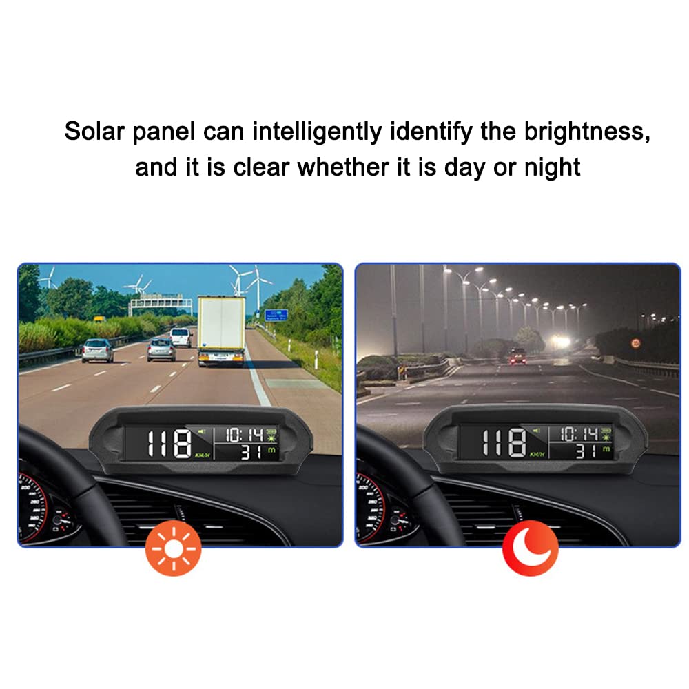 Mulcort mounted on dashboard improving line-of-sight to speed