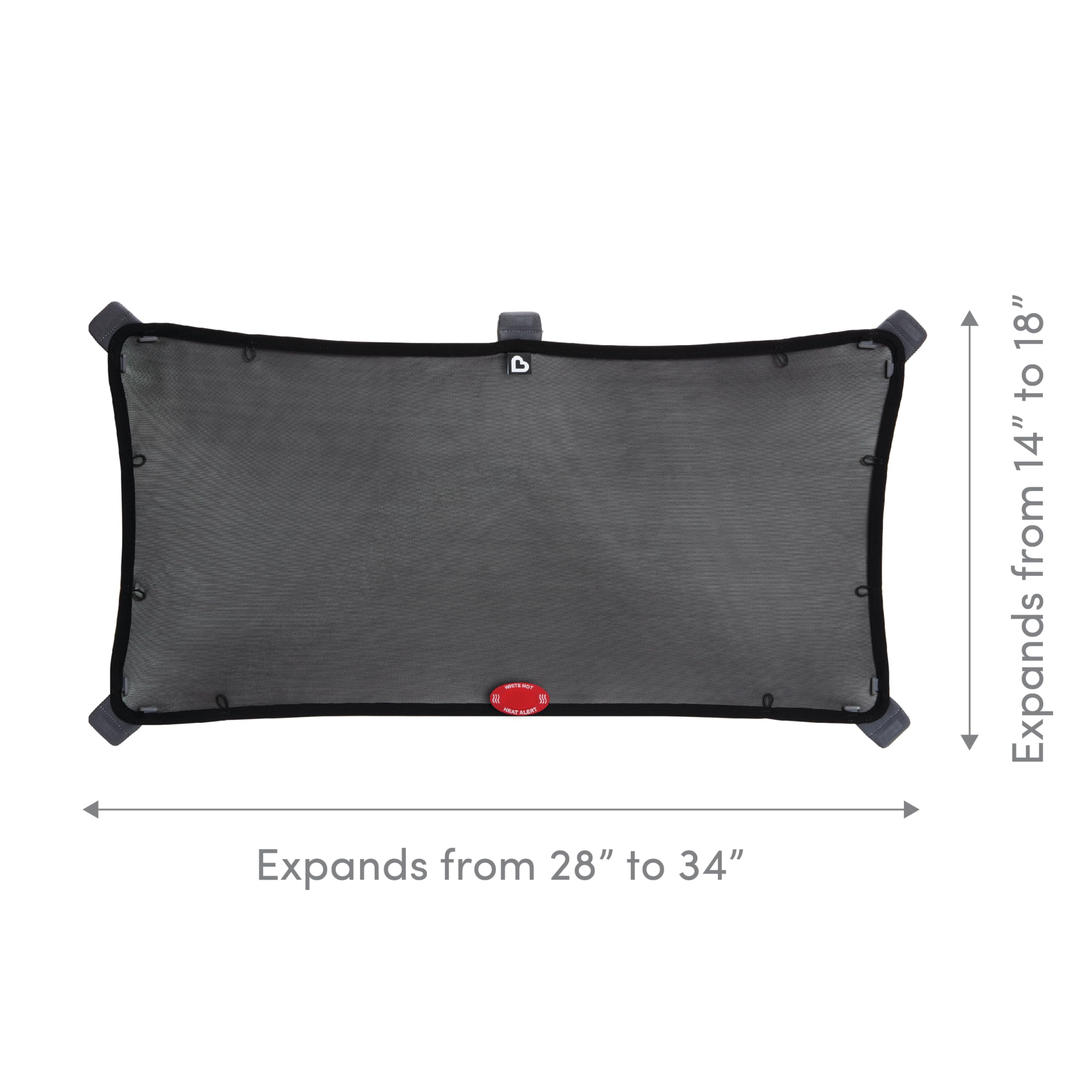 Munchkin Brica folded compact in storage showing easy portability benefit