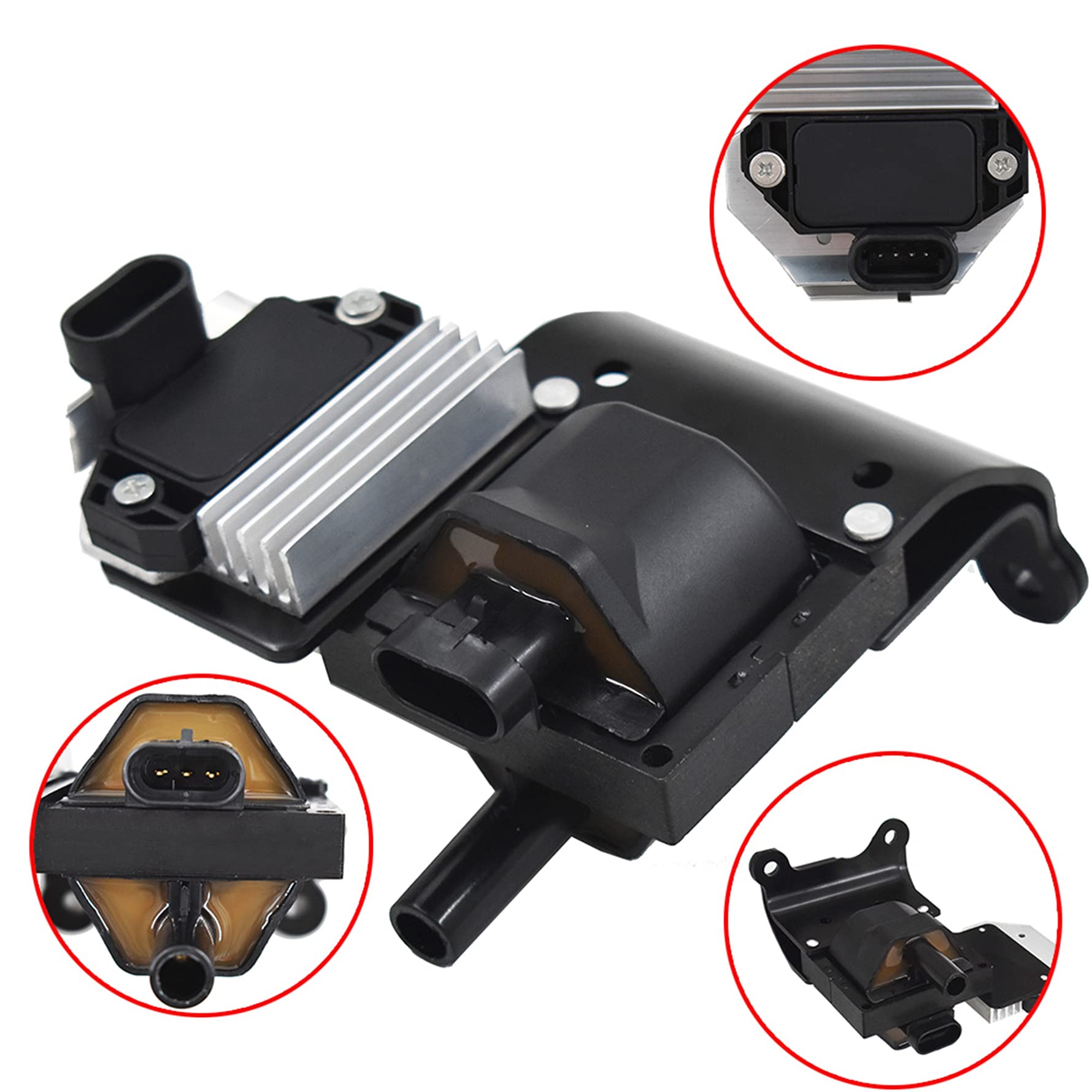 munirater ignition module closeup highlighting pins and secure electrical connection benefit
