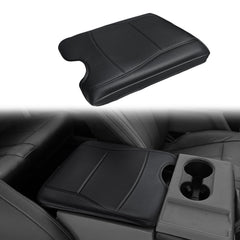 Muslogy front view of armrest cover showing perfect fit and clean look