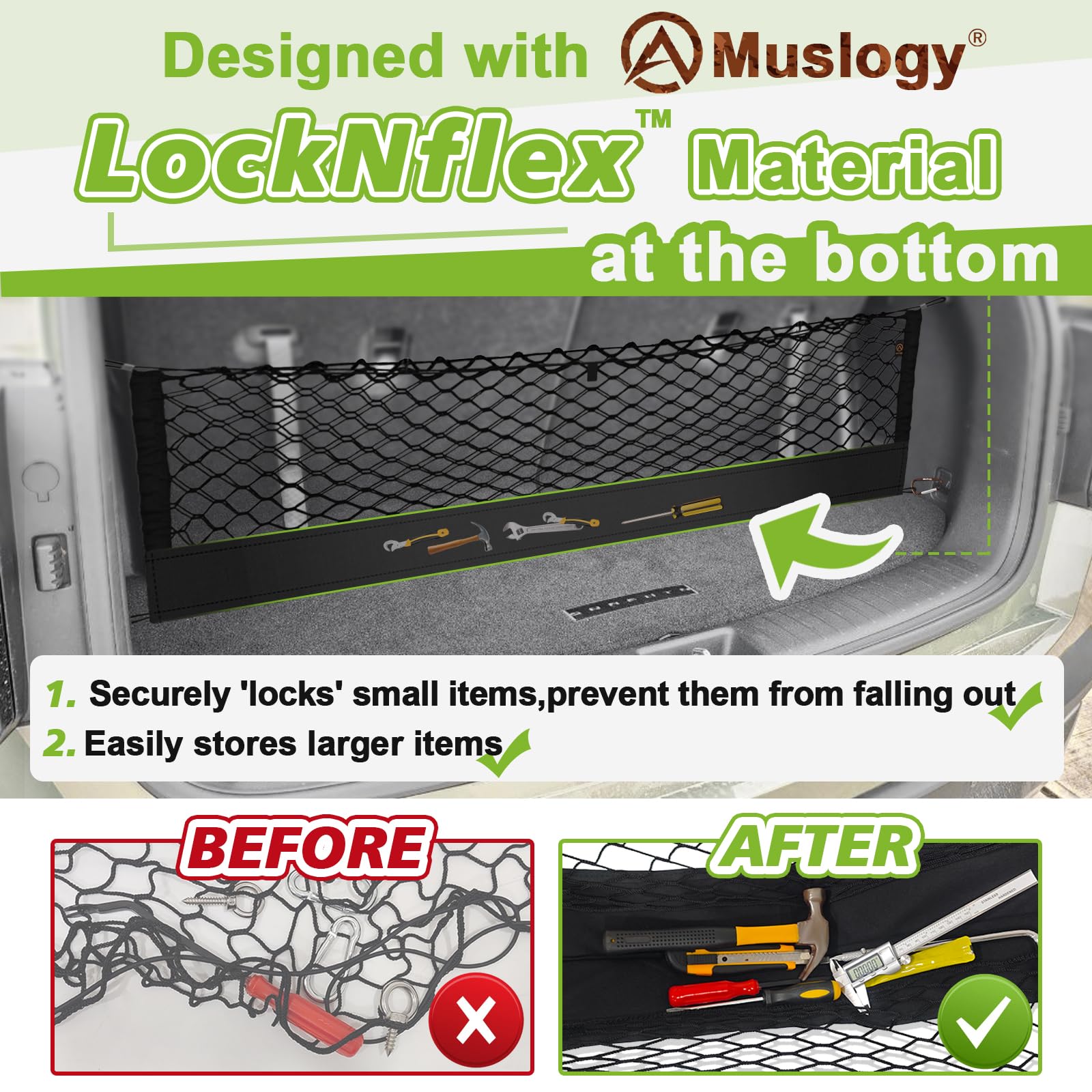 Muslogy LockNflex material close-up shows durable elastic weave benefit