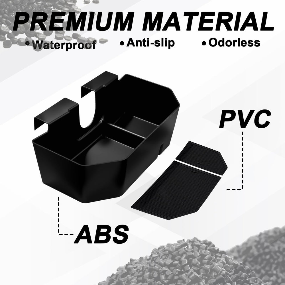 Muslogy closeup of removable divider and PVC mat for protection