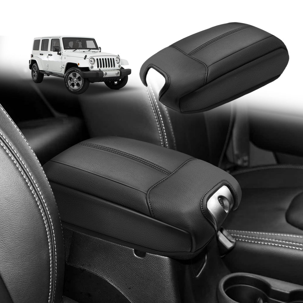 Muslogy front view of armrest cover showing clean fit and protection