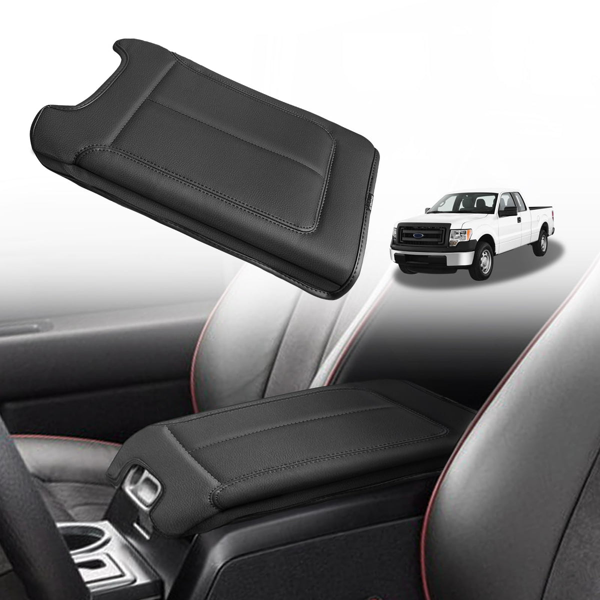 Muslogy front view showing armrest cover fit and protective benefit
