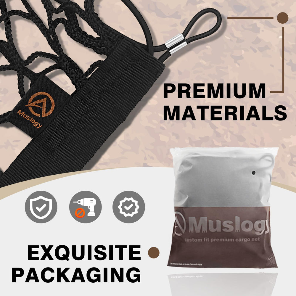 Muslogy metal hook and factory anchor detail for easy no-drill installation
