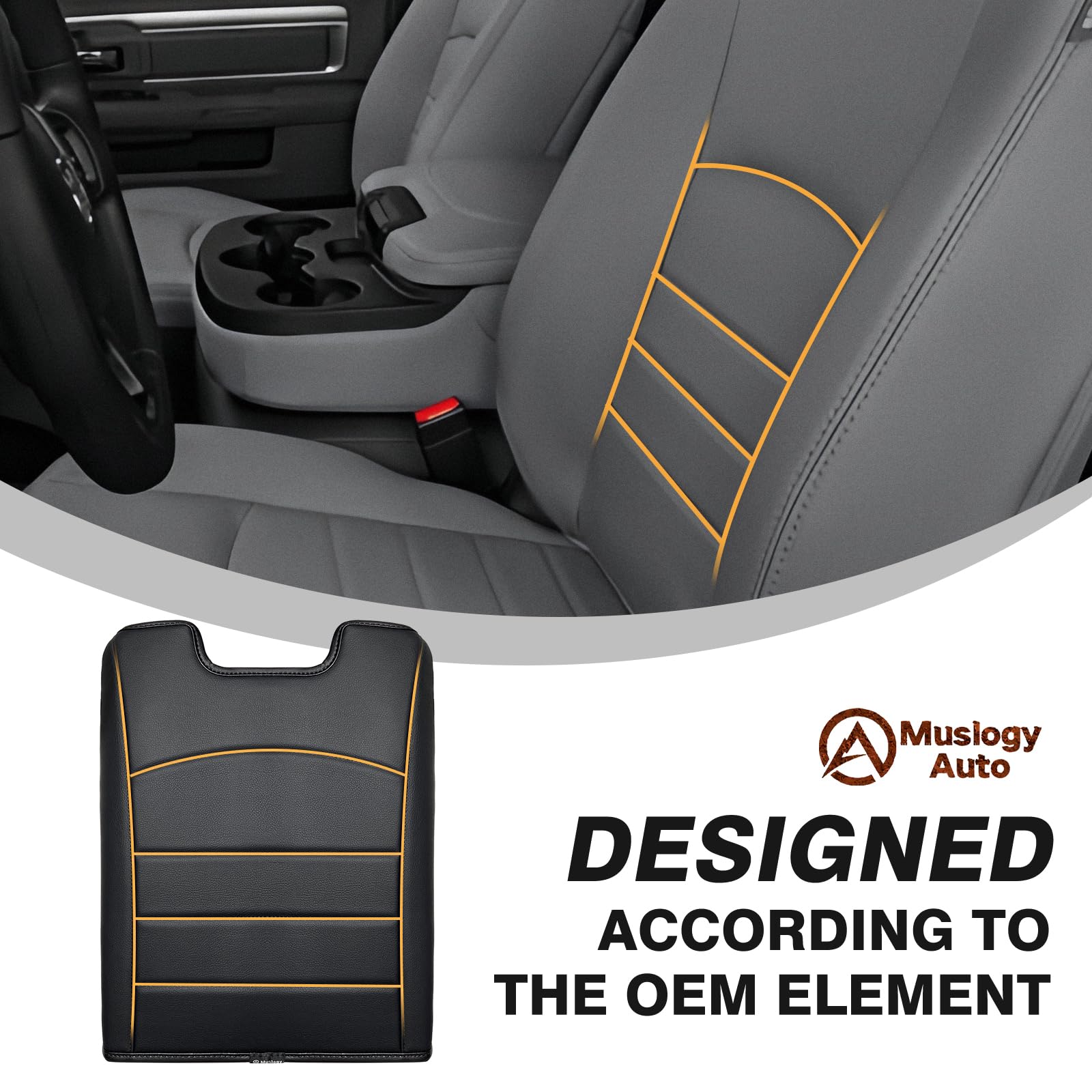 Muslogy installed in Ram interior showing improved comfort and style