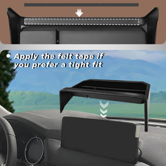 Muslogy tray installed behind screen in Mazda CX‑5 offering easy access benefit