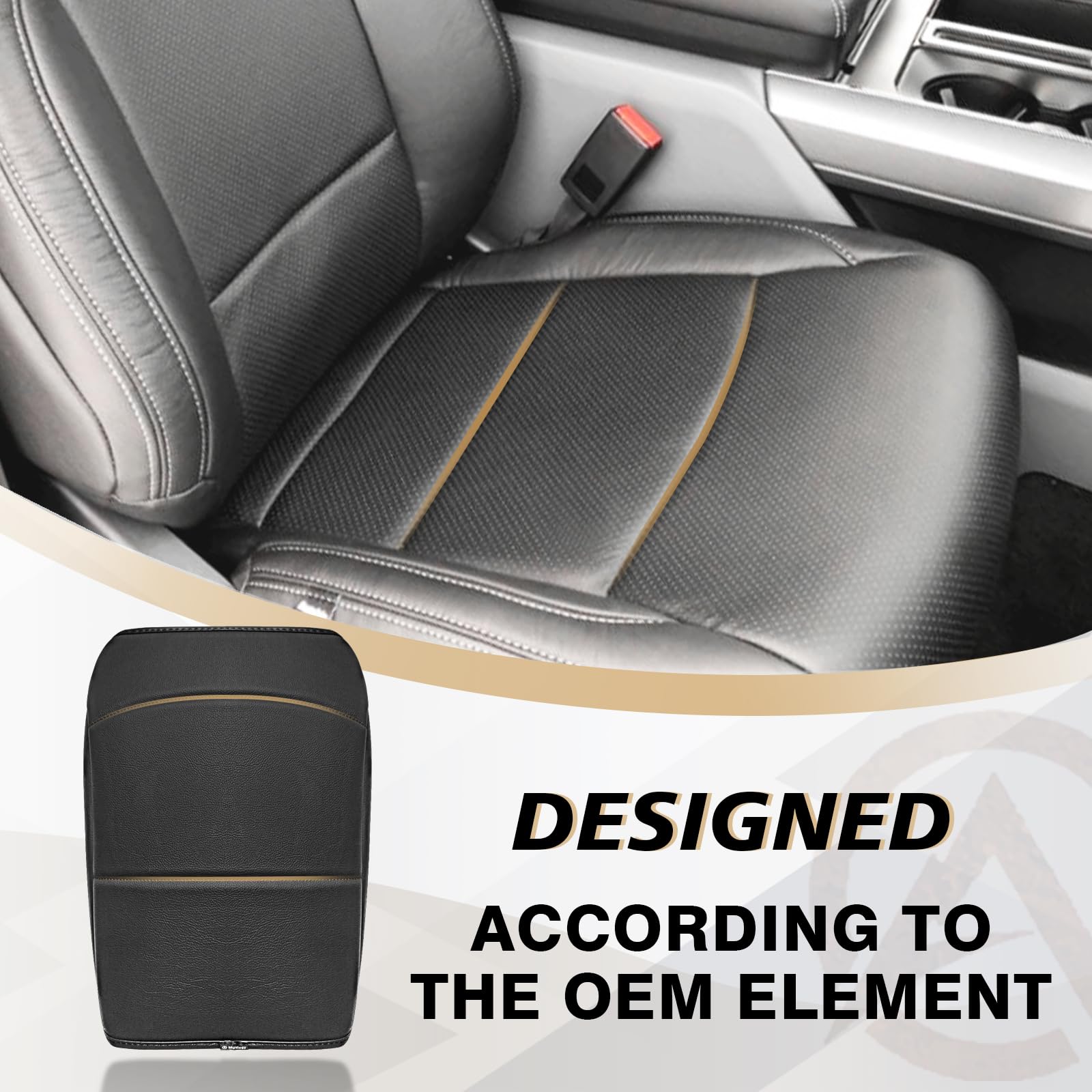 Muslogy installed on Ford F150 console showing protective benefit