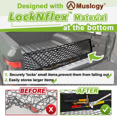 Muslogy iron carabiner detail showing secure attachment and durability