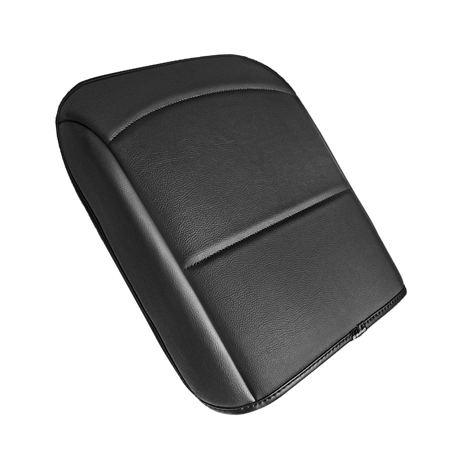 Muslogy lifestyle shot of driver using cover showing ergonomic comfort