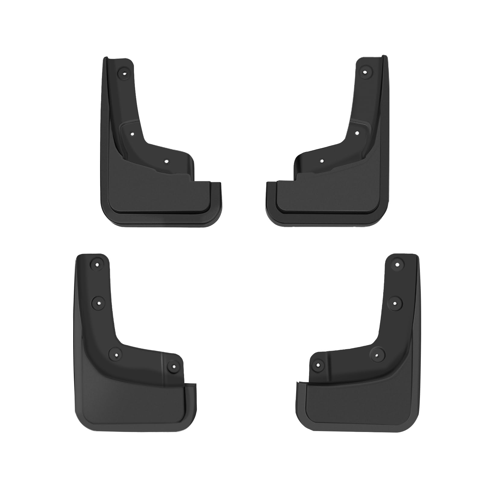Muslogy mud flaps on Ranger in off-road scene enhancing vehicle protection