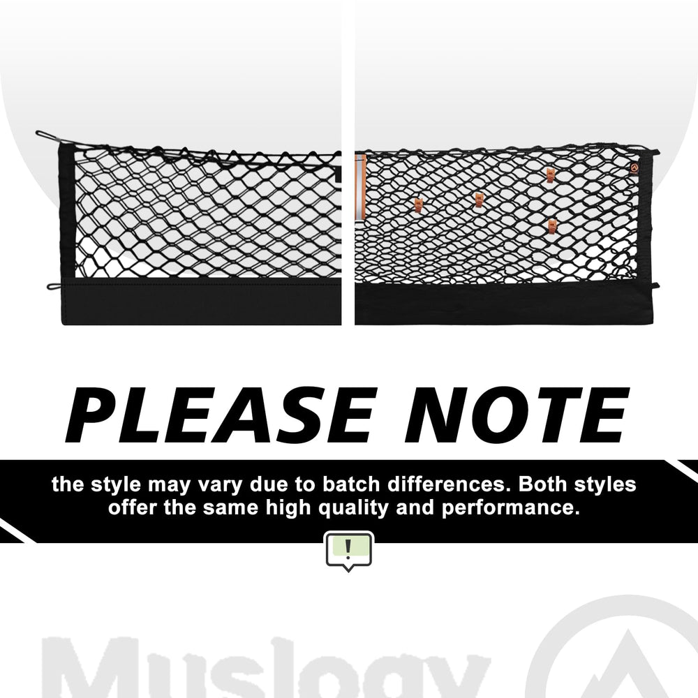 Muslogy lifestyle shot of Ridgeline on road with net securing outdoor gear