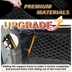 Muslogy LockNflex mesh texture demonstrating secure containment and flexibility